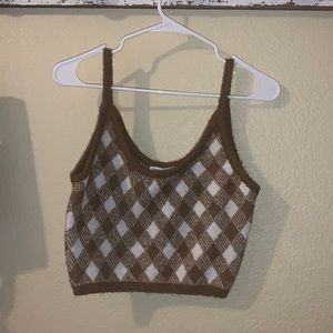 ZARA sweater tank top